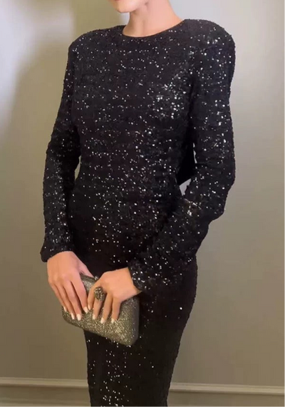 "GLITTERING" MAXI DRESS