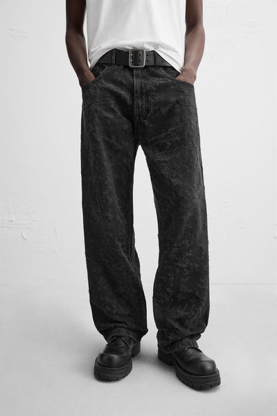 BLACK BAGGY JEANS