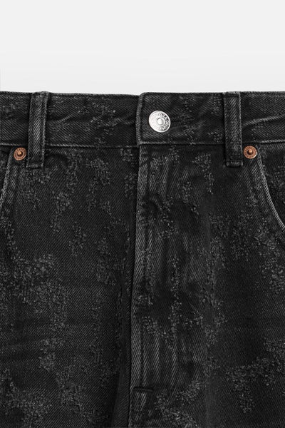BLACK BASIC JEANS