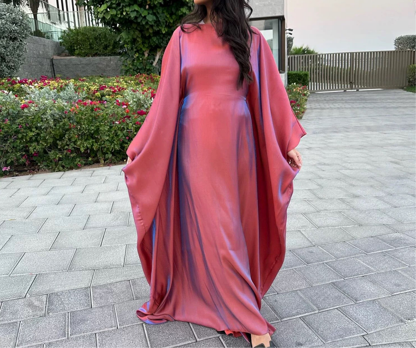 "SATIN NIGHTS" ABAYA