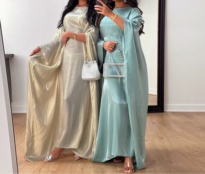 "SATIN NIGHTS" ABAYA