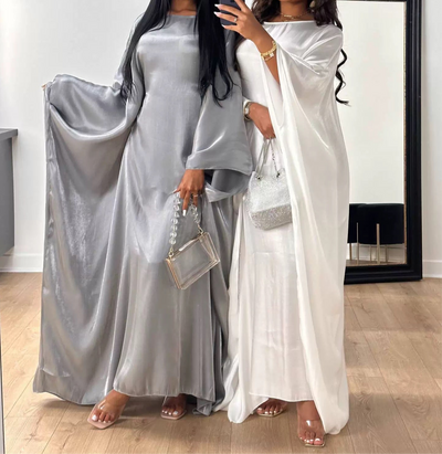 "SATIN NIGHTS" ABAYA