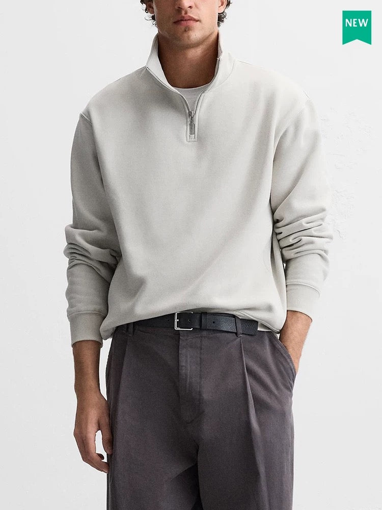 LONG HALF ZIP