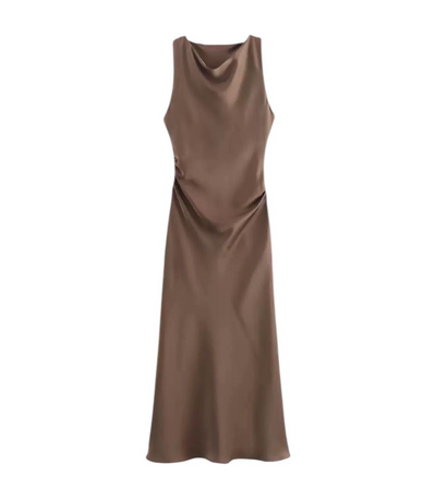SATIN DREAMS MAXI DRESS