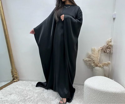 "SATIN NIGHTS" ABAYA