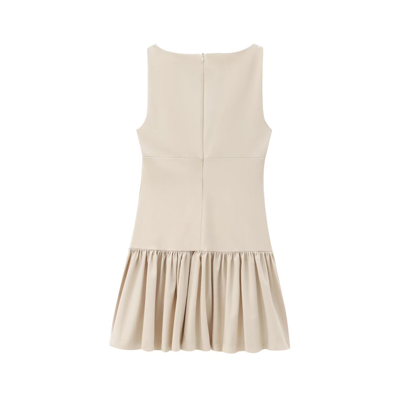 BOW DETAILS MINI DRESS