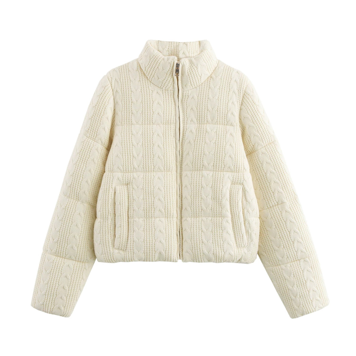 "KNIT" PUFFER