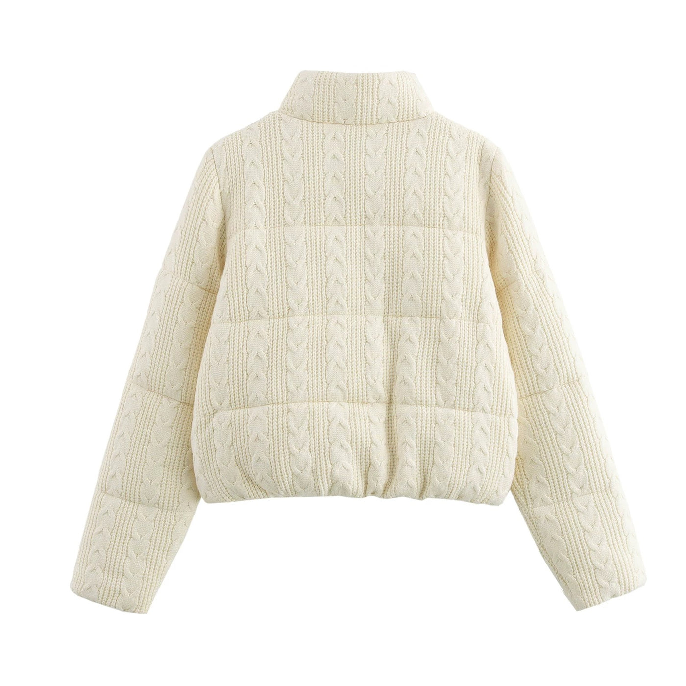 "KNIT" PUFFER