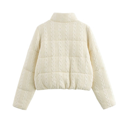 "KNIT" PUFFER