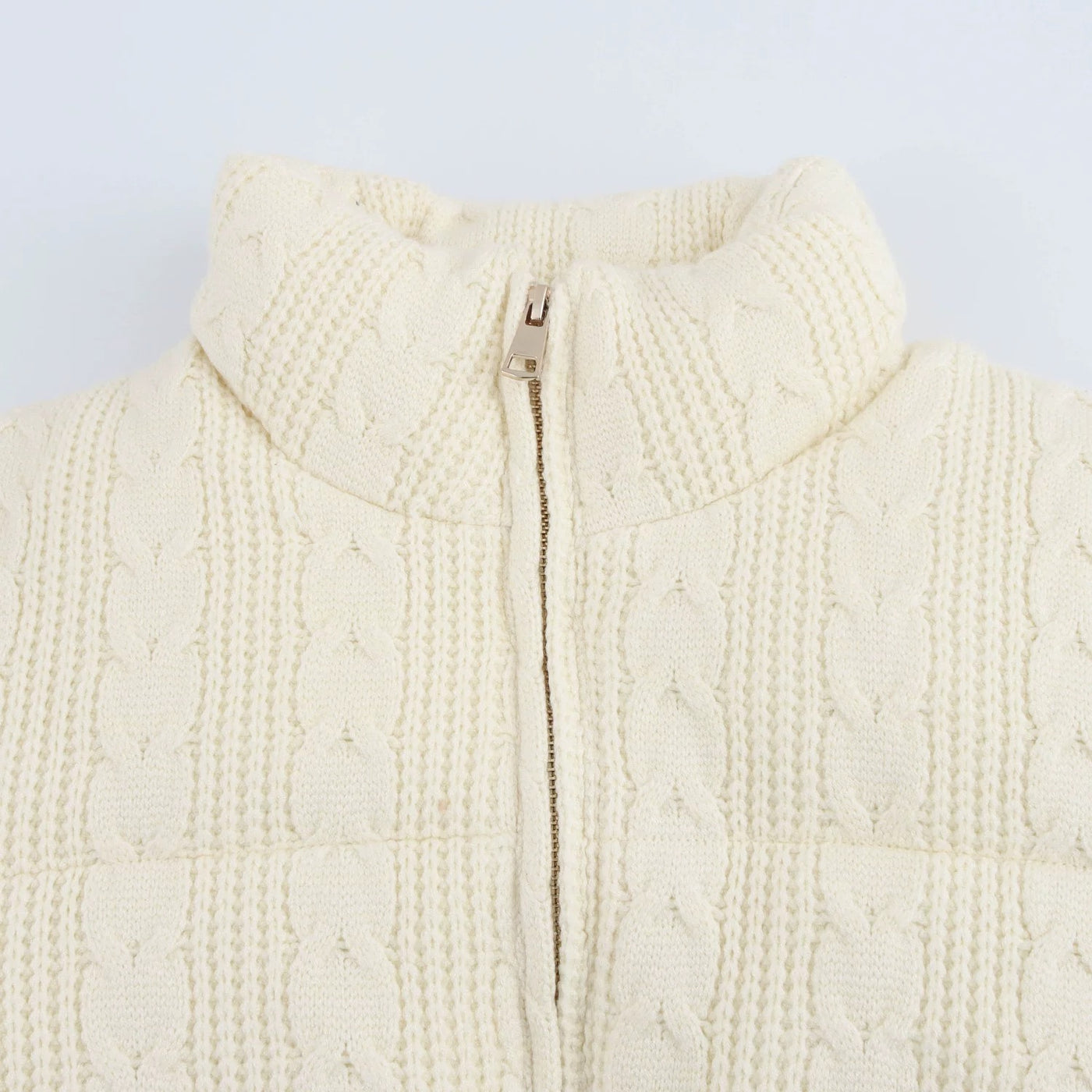"KNIT" PUFFER