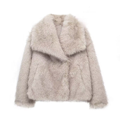 "FAKE FUR" JACKET