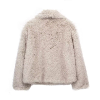 "FAKE FUR" JACKET
