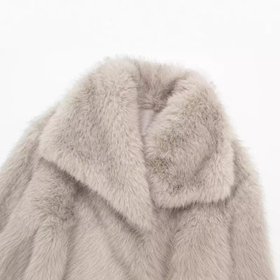 "FAKE FUR" JACKET