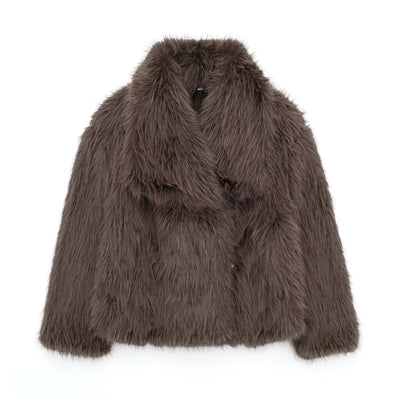 "FAKE FUR" JACKET