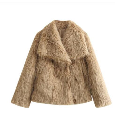 "FAKE FUR" JACKET