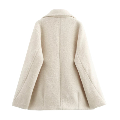 SHORT WOOL COAT