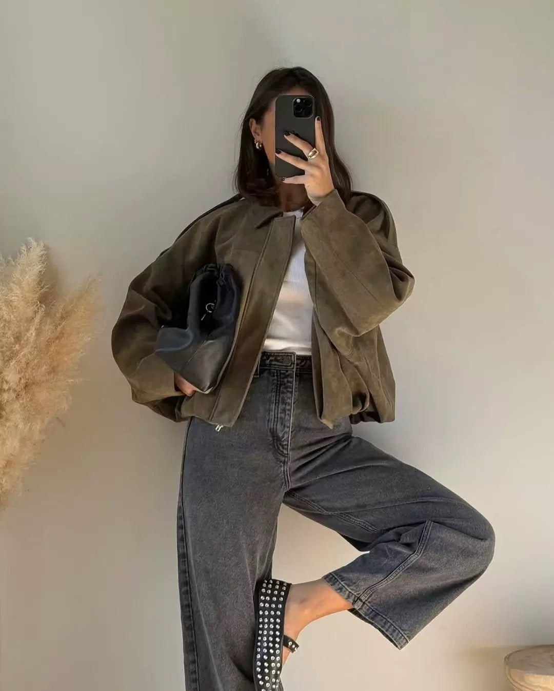 Wildleder Jacke
